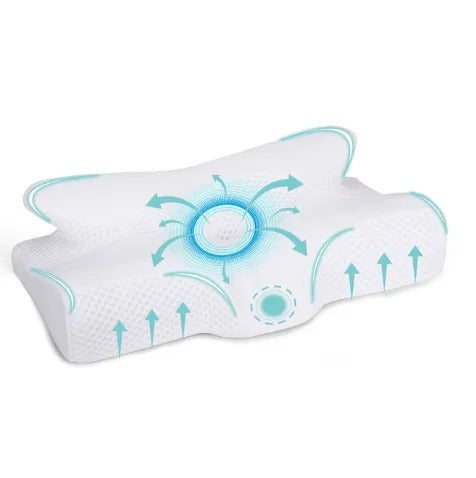 Ergonomic Memory Foam Cervical Pillow