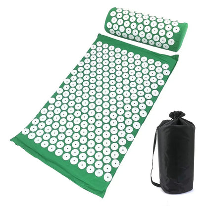 Acupressure Yoga Mat and Pillow Set